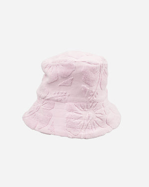 Weekend Terry Bucket Hat  - Hibiscus Pale Pink