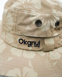Mens Classic Boonie Hat - Hibiscus Stone