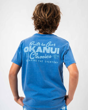Boys Stalwart T'Shirt - Washed Sea