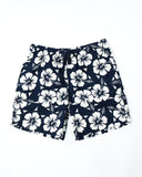 Mens Sleep Short  - Hibiscus Navy