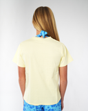 Girls Aloha T'Shirt - Lemon Malibu