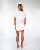 Girls College Hibiscus T'Shirt - Washed Lilac