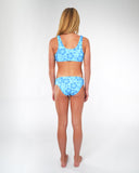 Girls Crop Bikini Set - Malibu Mist