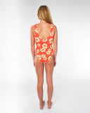 Girls Classic One Piece - Lemon Flame