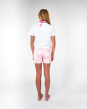Girls Ocean Breeze T'Shirt - White Pink