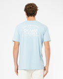 Mens Banner T'Shirt - Washed Ice