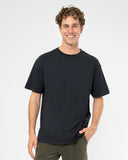 Mens Staple Boxy T'Shirt - Washed Black