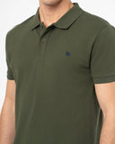 Mens Classic Polo Shirt Mens - Olive