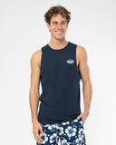 Mens Paragon Tank - Navy Blue