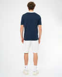 Spencer Knit Top - Navy White