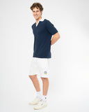 Spencer Knit Top - Navy White