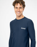 Mens Allday Rashie Long Sleeve - Navy