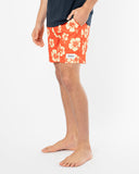 Mens Duo Swimshort - Stretch - Lemon Flame