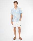 Jungle Aloha Shirt - Ice Natural