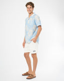 Jungle Aloha Shirt - Ice Natural