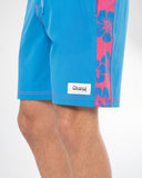 Mens Sidewinder Boardrider Boardshort  - Way Back When Blue Pink