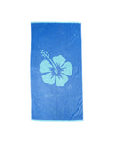 Hibiscus Beach Towel - Malibu Mist