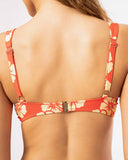 Balconette Bikini Top - Lemon Flame