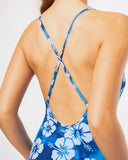 Crossback One Piece - Blue Lagoon