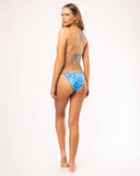 Poseidon Reversible Tie Side Bikini Bottom - Malibu Mist/Blue Lagoon
