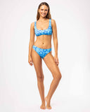 Revo Scoop Crop Top - Malibu Mist/Blue Lagoon