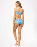 Revo Scoop Crop Top - Malibu Mist/Blue Lagoon