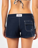 Short Board Short - Washed Navy