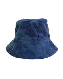 Adult - Bucket Hat - Weekender Terry Bucket Hat - Hibiscus Navy