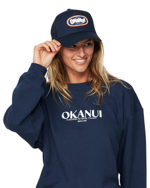 Adult - Cap - Badger Trucker Cap - Navy
