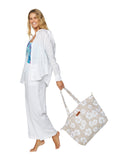 Bag - Classic Beach Bag - Hibiscus Stone
