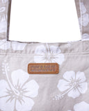 Bag - Classic Beach Bag - Hibiscus Stone