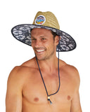 Adult - Straw Hat - Classic Badge