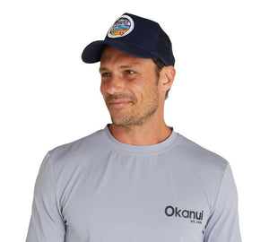 Adult - Trucker Cap - Classic Badge - Navy